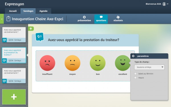 enquete de satisfaction création des questionnaires