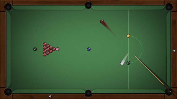 Jeu tactile adulte : billard