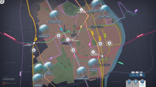 EvoluMap : réseau de transport